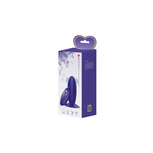 Vibratore anale in silicone con telecomando pretty love