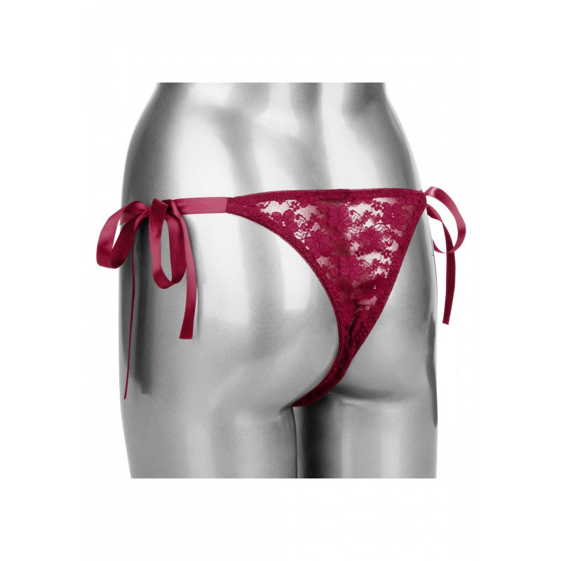 Perizoma in pizzo con vibratore Remote Control Lace Thong Set